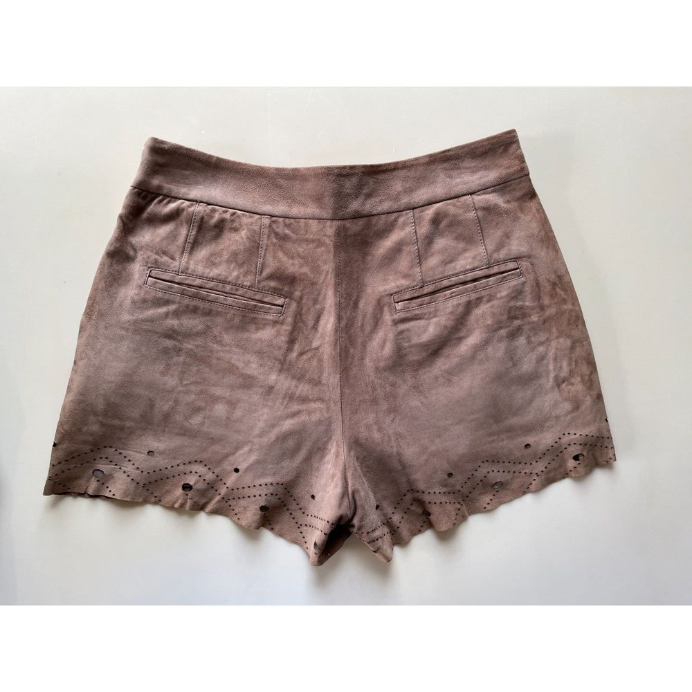 Comptoir Des Cotonniers Suede scallops shorts GORGEOUS never worn